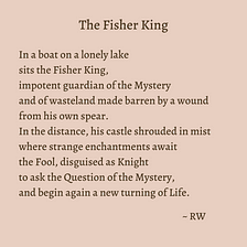 The story of the Fisher King