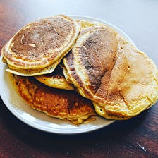 American Style Pancakes on Shrove Tuesday