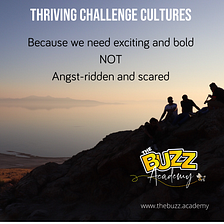 Even in adversity, can we still have a culture that is bold, joyful and exciting?