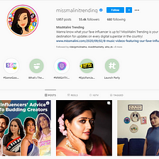 MissMalini Trending — A One-Of-A-Kind News Desk That Celebrates Social Media Influencers!