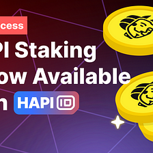 Staking Guide for HAPI ID Early Adopters