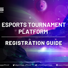 GEMS: Esports Tournament Platform Registration Guide