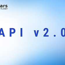 Atomars API v2.0 release