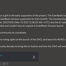 EulerBeats by Treum Announces OG DAO Giveaway to 700+ Addresses