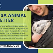 ESA Animal Letter