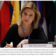 Six Latin American Women Who Could Be the UN Leader Down the Road