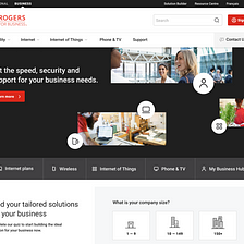 How design thinking helps Rogers to drive strategy and increase conversion