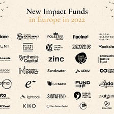 New Impact Funds in Europe in 2022