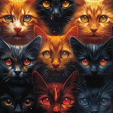 Koty — futrzani przyjaciele w kolorach tęczy