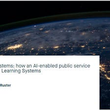 A tale of two systems: how an AI-enabled public service impacts Human Learning Systems