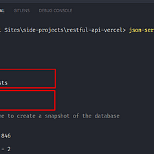 Create RESTful API with JSON Server and deploy it to Vercel