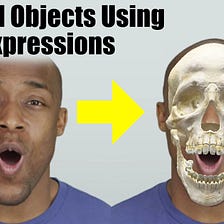 Link an object’s rotation to a facial expression