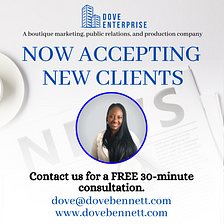 Dove Enterprise: Now Accepting Clients