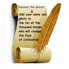 Dicover the secret and add your name to the list of a thousand heroes who will change the face of…