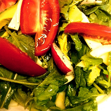Green Salad — Easy Arugula Salad