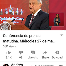 YouTube Cuts AMLO’s Live Stream for explaining how Central Banks imposed Structural Reforms in…