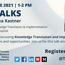 TSPN Talks with Dr. Monika Kastner