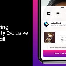Enevti.com Development Update: Introducing NFT Utility Exclusive Video Call