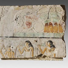 Phoenix Art Pieces: Egyptian Limestone Funeral Relief