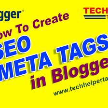 How to Create Meta Tag for Blogger in Tamil