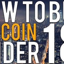 How to buy crypto under 18