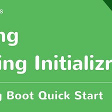 Create Spring Boot application using initializr in 5 minutes