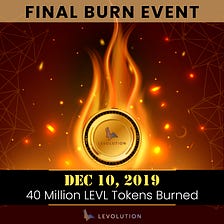 Final Token Burning Event Completed Successfully