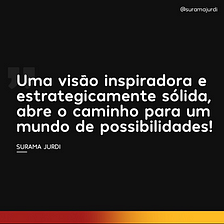 Às vezes o melhor é ficar quieto e só observar! - Surama Jurdi