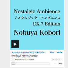 (March 28, 2023) Today’s Nobuya Kobori 800th days new release songs