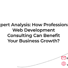 Expert Analysis: How Professional Web Development Consulting Can Benefit Your Business Growth?