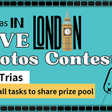 ETH London Hackathon Photos Contest, 100 Trias Prize Pool for Grabs!