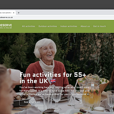 My new project: Life You Deserve — fun activities to 55+ in the UK 🇬🇧