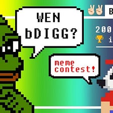 Ανακοίνωση του διαγωνισμού meme #WenDIGG του Badger