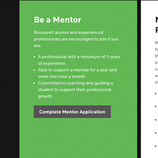 Buone pratiche di mentoring professionale: il caso della Roosevelt University di Chicago