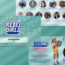 Rebel Girls’ $8M Series A pitch deck