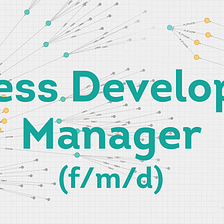 Business Development Manager (f/m/d)