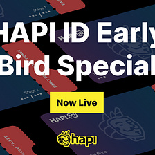 Announcing the HAPI ID Early Access Program: Coming October 9!