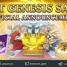 🔥🔥 OFFICIAL ANNOUNCEMENT ON NFT GENESIS SALE 🎁