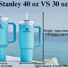 Stanley 30 oz VS 40 oz : Is It Worth It?, by Zorancoffeestop