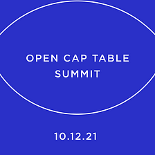 Open Cap Table Coalition – Medium