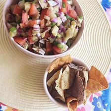 Back to Basics-Eggplant Salsa