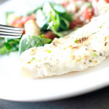 Healthier Broiled Tilapia Parmesan — Seafood — Tilapia