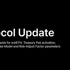 Protocol Update: Introducing OP rewards for wstETH, Treasury Fee activation, updated Interest Rate…