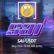 SAI Will be Available on CoinTiger on 25 May.