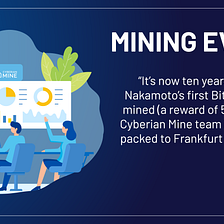 Cyberians Head South for World Digital Mining Summit in Frankfurt | Cyberian Mine