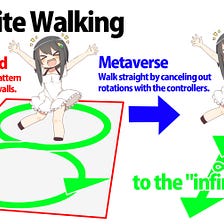 VR Infinite Walking — Let’s walk into the “infinite” world in the Metaverse!