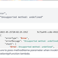Unsupported method: undefined Salesforce Service Cloud Voice Exception
