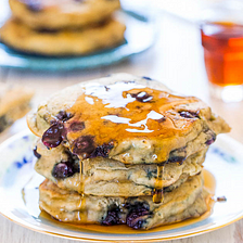 Dairy-Free Blueberry Pancakes