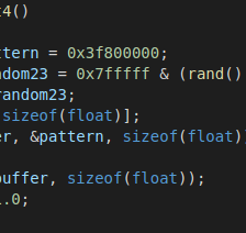 Benchmarking random float functions.