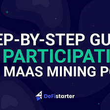 Step-by-step Guide to Participating in a MaaS pool